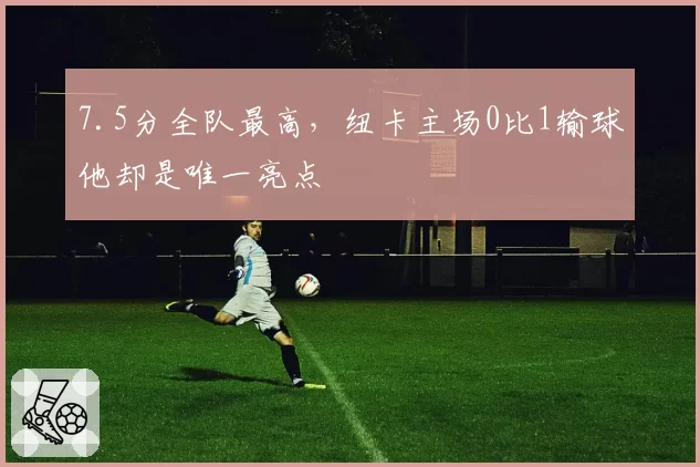 7.5分全队最高,纽卡主场0比1输球他却是唯一亮点